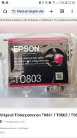 Epson Original Tintenpatronen T0803 Niedersachsen - Göttingen Vorschau