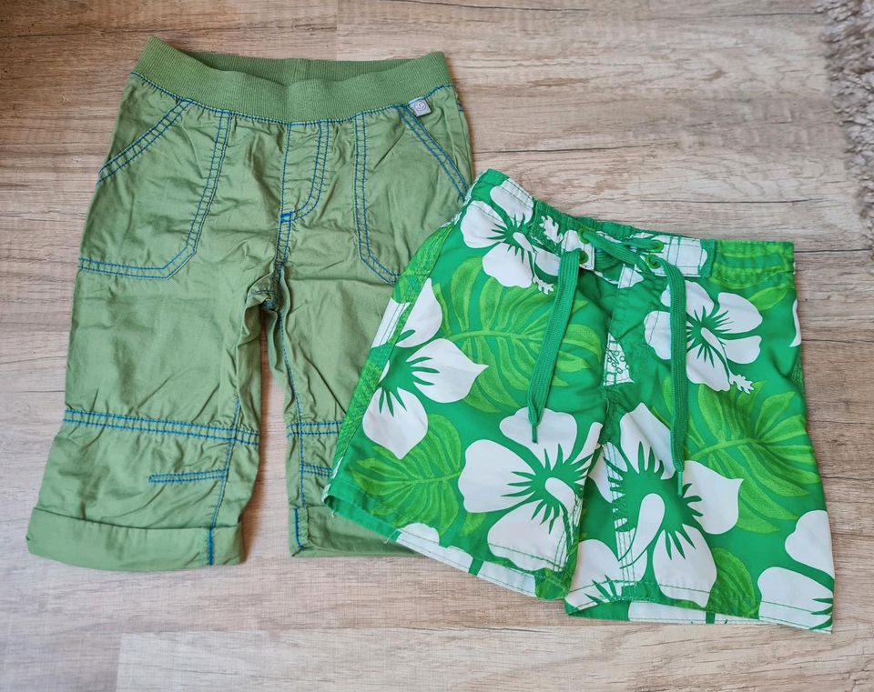 3x kurze Hose, Shorts Gr. 92 H&M Badehose in Chemnitz