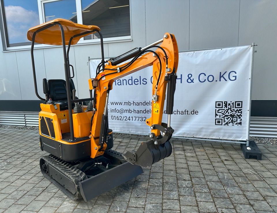 Neu Minibagger BK1100 A Kubota Motor in Neu Ulm