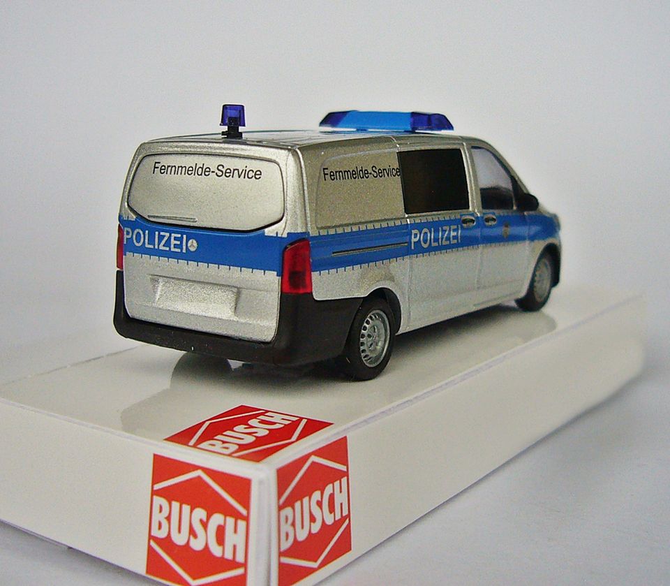 Busch MB Vito Polizei Berlin Fernmelde-Service, M 1:87, # 51188 in Wonfurt