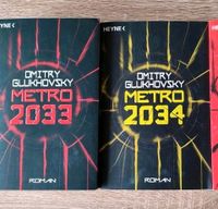 Metro Bücher, 2033, 2034, Roman, Dmitry Glukhovsky, Lesen Dresden - Johannstadt Vorschau