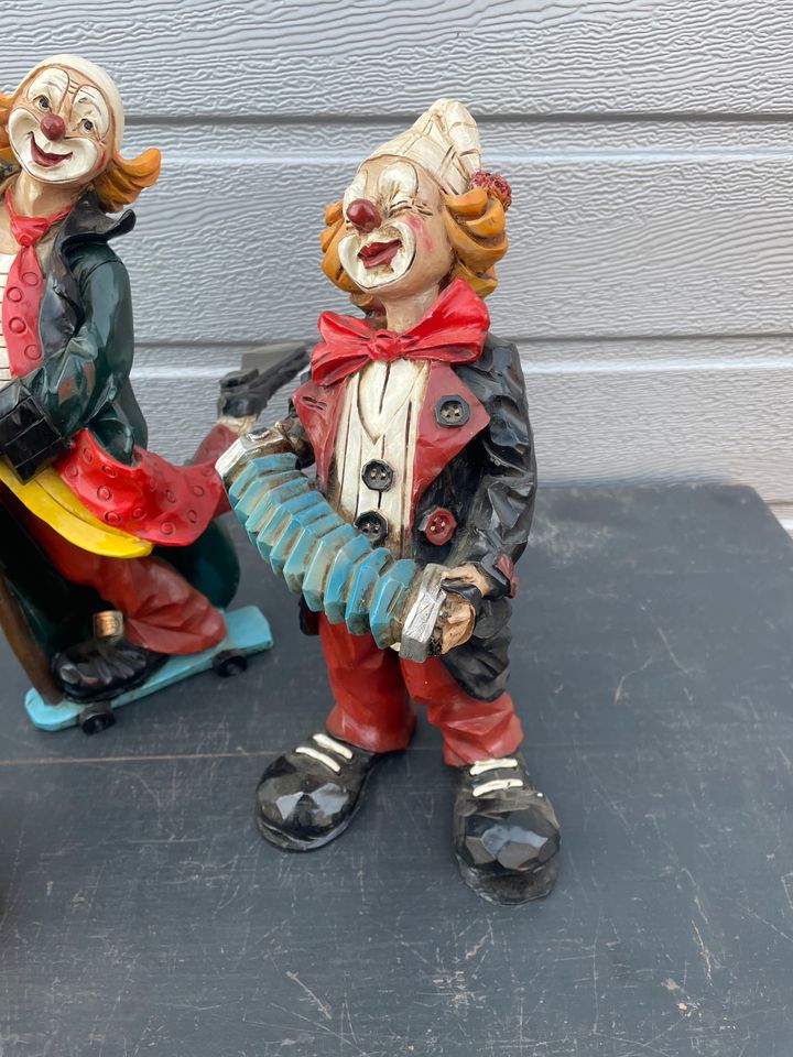 Limitierte Sammlung von Clownfiguren aus Keramik Vivian C. in Dortmund