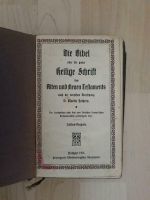 Die Bibel oder die ganze heilige Schrift 1916 Dresden - Innere Altstadt Vorschau