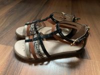 Geox Sandalen Mädchen Schwarz Leo Braun Gold 35 Brandenburg - Strausberg Vorschau