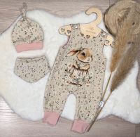 Baby Kleinkind Set Handmade ❤️ Strampler Tuch Mütze ❤️ Hase Nordrhein-Westfalen - Nachrodt-Wiblingwerde Vorschau