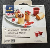 6 Keksbecher Förmchen Tchibo Backform Silikon Backen Eiswürfel Baden-Württemberg - Neresheim Vorschau