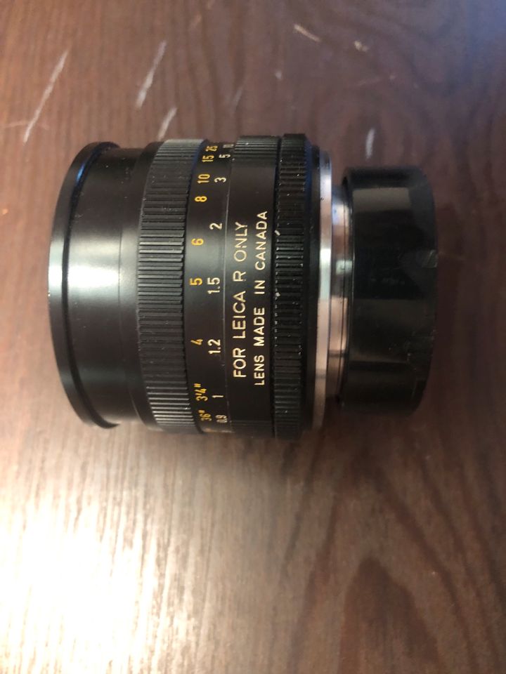 Leitz Leica summicron-R 50mm f2 in Sankt Augustin