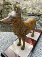 Antiker Bronze SchäferHund  1930 Louis Albert Carvin Schwarzatal - Oberweißbach Vorschau