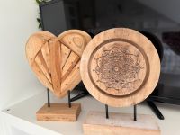 Dekoration deko Holz Herz mandala Nordrhein-Westfalen - Nörvenich Vorschau