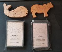 Tierpuzzle  aus Holz Original aus Indien Bayern - Germering Vorschau