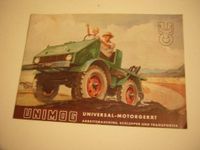 Unimog Prospekt , von 1952 , Reprint von 1995 Niedersachsen - Sassenburg Vorschau