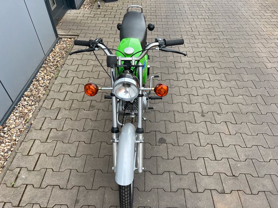 Simson S50 NEUAUFBAU Büffeltank VAPE 1976 Moped Mofa S51 in Osterweddingen