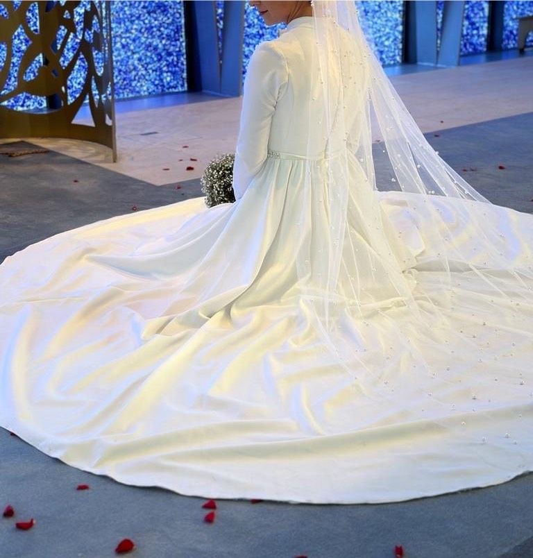 Brautkleid Standesamtkleid Hijabkleid Hochzeitskleid in München