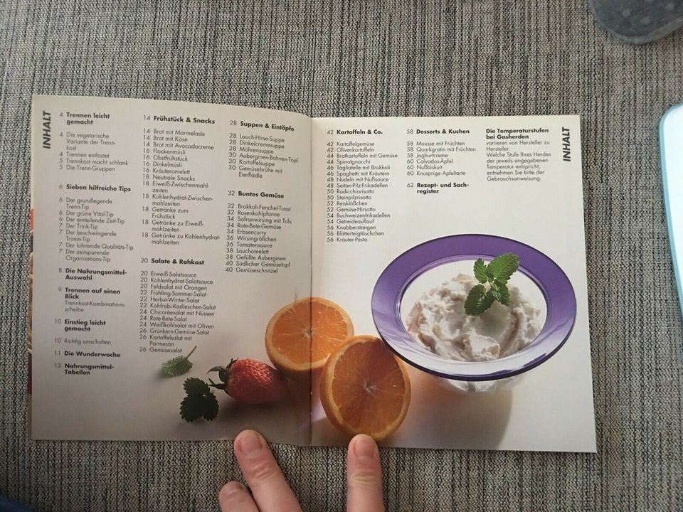 GU Trennkost vegetarisch, Buch ISBN 3-7742-2806-X in Magstadt
