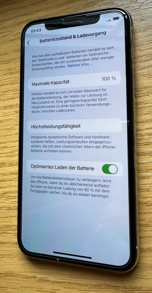 iPhone 11 Pro 256 GB Akku Neu in München