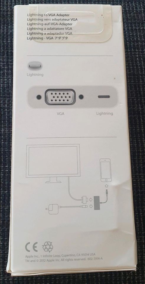 Lightning to VAG Adapter by  Apple in Großkrotzenburg