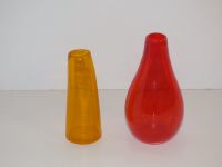 Blumenvase Glas - 1x rot + 1x gelb - Glasvase Sachsen - Schwepnitz Vorschau