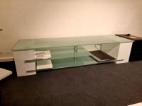 Lowboard HiFi-Tisch Sideboard TV-Regal weiss Glas wie neu Rheinland-Pfalz - Frankenthal (Pfalz) Vorschau