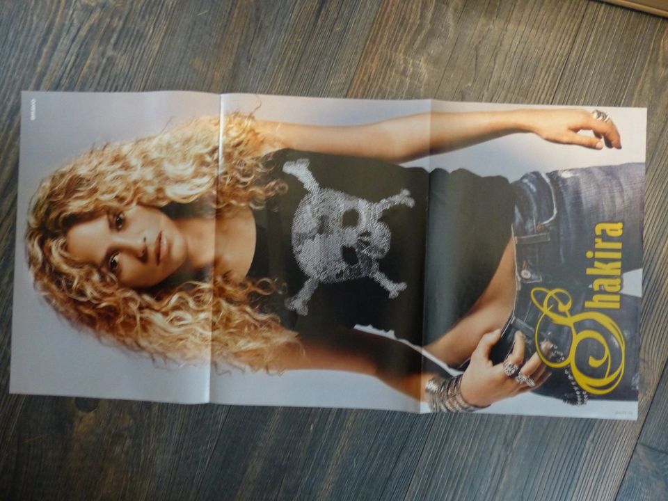 Shakira Poster pop rock in Dortmund