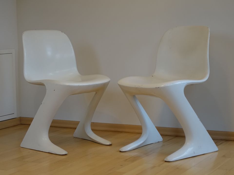 2x Z-Stühle von Ernst Moeckl DDR Design > Hockender Mann Känguru in Berlin