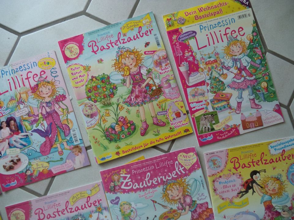 15x Lillifee-Zeitschriften Basteln Glitzer-Sticker in Hauzenberg