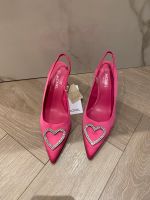 Monki Pumps Slingbacks Heel Pink Satin Glitzer Muaddi Herz 41 neu Rheinland-Pfalz - Landau in der Pfalz Vorschau