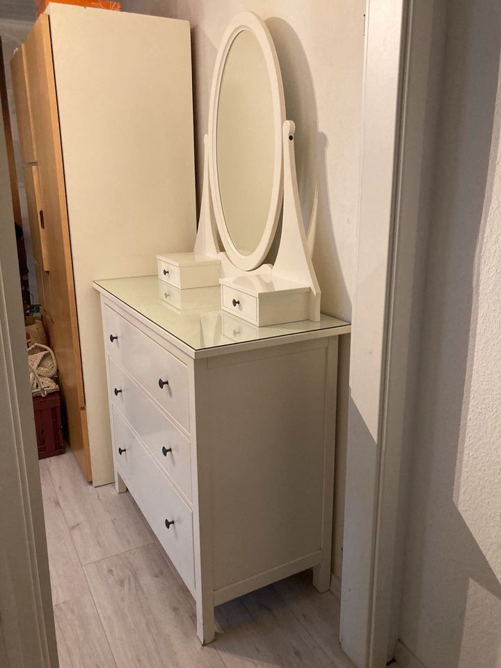 Ikea Hemnes Kommode Spiegel Spiegelkommode in Düren