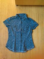 H&M Bluse blau Gr. 36 kurzer Arm 100% Baumwolle Dresden - Trachau Vorschau