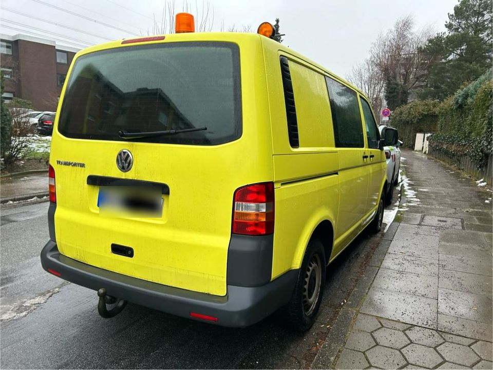 Volkswagen T5 Transporter Kasten-Kombi Benzin / Erdgas in Oststeinbek