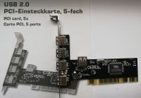 USB2 PCI Karte VIA 5-Port, NEU Schleswig-Holstein - Ahrensburg Vorschau