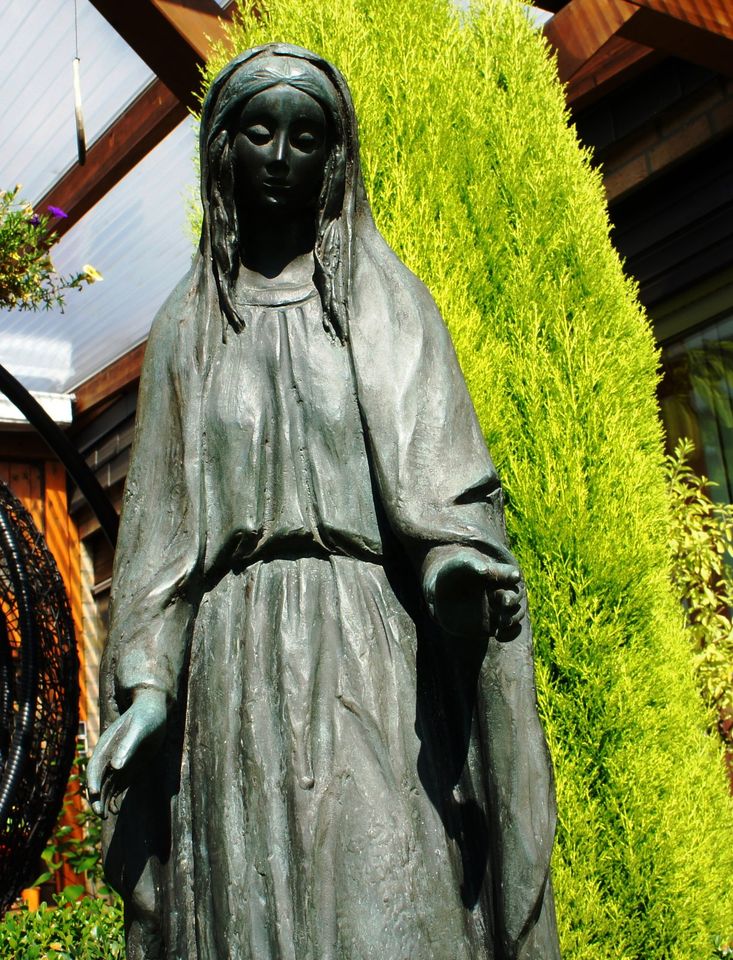 Bronze - Statue - religiös in Steinfurt