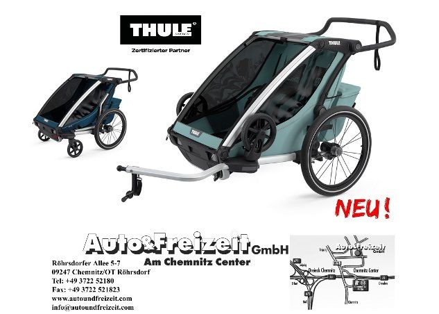 THULE CHARIOT CROSS 2 * alaska * Multisport & Fahrradanhänger NEU in Röhrsdorf