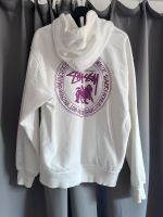 Stussy Pullover M (weiß/lila) Nordrhein-Westfalen - Schwelm Vorschau