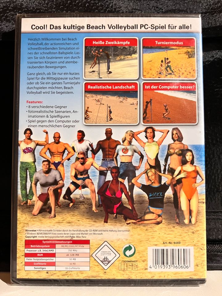 PC CD-ROM Spiel Beach Volleyball in Siegburg