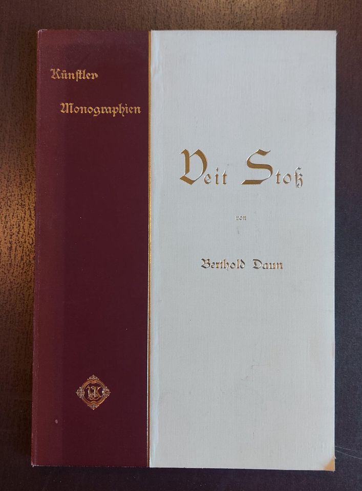 Buch: Veit Stolz, Daun, Berthold. Künstler-Monographien, 1906 in Berlin