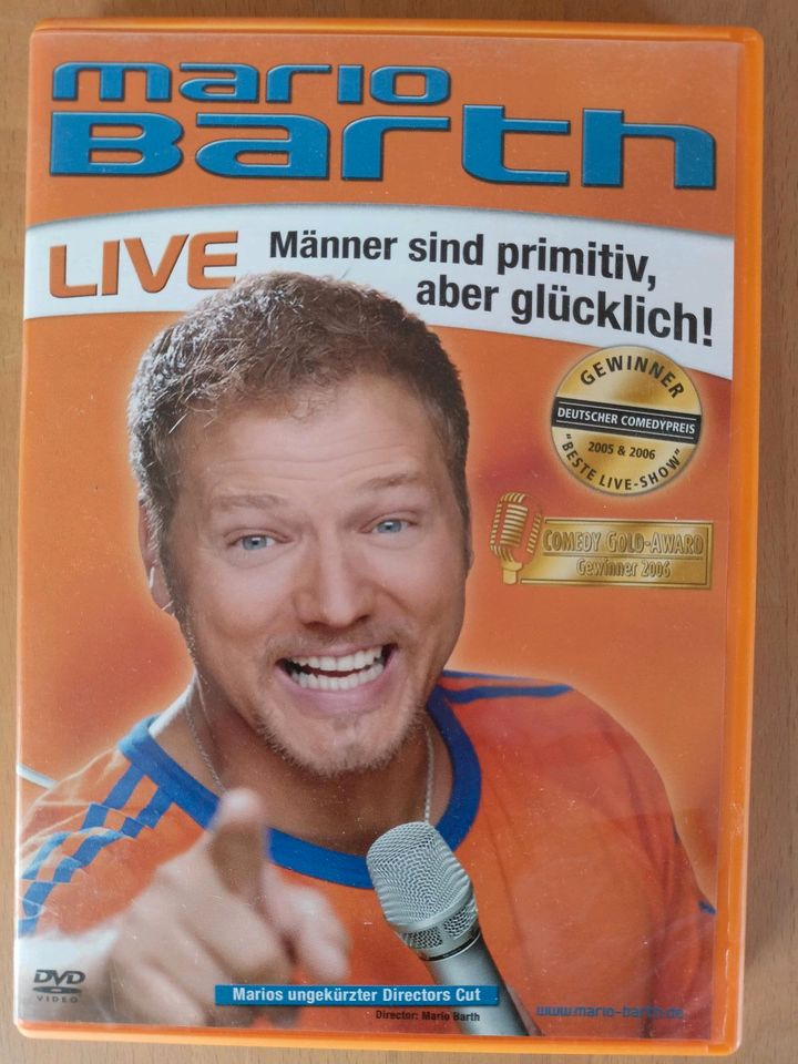 DVD Mario Barth - Männer sind primitiv, aber glücklich! in Hermannsburg
