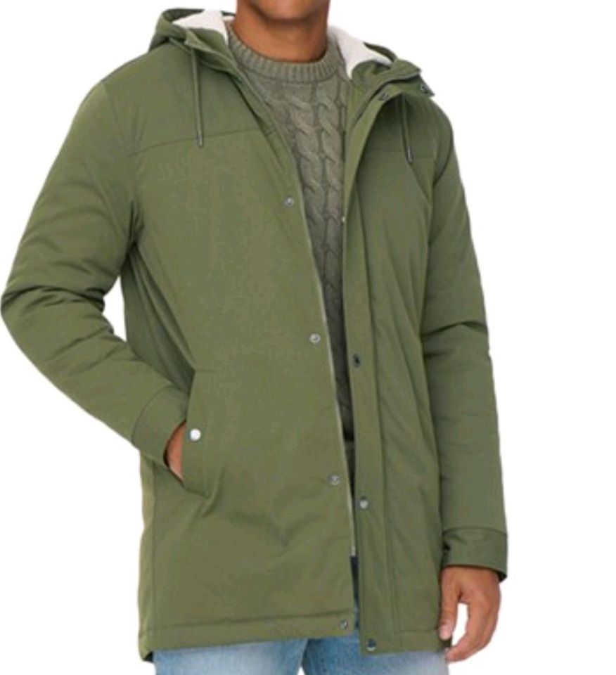 ONLY & SONS Herren Alexander Parka Grün in Gerolsbach