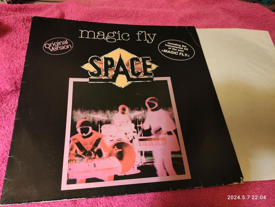 Schallplatten Space magic fly Carlos Santana in Morschheim