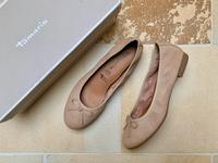 TAMARIS Damen Schuhe Ballerina Leder shell beige - Gr. 37 - NEU! Brandenburg - Wittstock/Dosse Vorschau