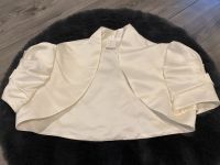 Brautjacke Bolero Creme Ivory Größe L 38/40 NEU Brautkleid Sachsen - Rackwitz Vorschau