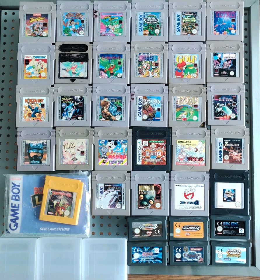 GameBoy Spiele Tetris,Mario,Mega Man,Harvest Moon,Turtles,Donkey in Berlin