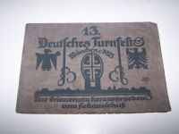 ein Heft vom 13. Deutschen Turnfest in München 1923 Sachsen - Reichenbach (Vogtland) Vorschau