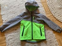 Softshell Jacke Jungen neon grau 122 Hessen - Hohenahr Vorschau