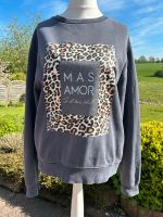 Guess Pullover sweater Gr. L grau Leopardenmuster mas amore Schleswig-Holstein - Sülfeld Vorschau