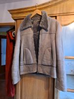 Lammfell Jacke taupe Gr.38 Niedersachsen - Schwarmstedt Vorschau