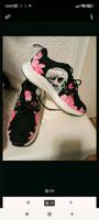 Sneaker pink schwarz Skull gr. 41 Schuhe Sachsen - Burgstädt Vorschau