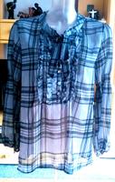 Damen Bluse kariert von Orsay, Gr.M Blau/Petrol Edel & verspielt Niedersachsen - Elsfleth Vorschau