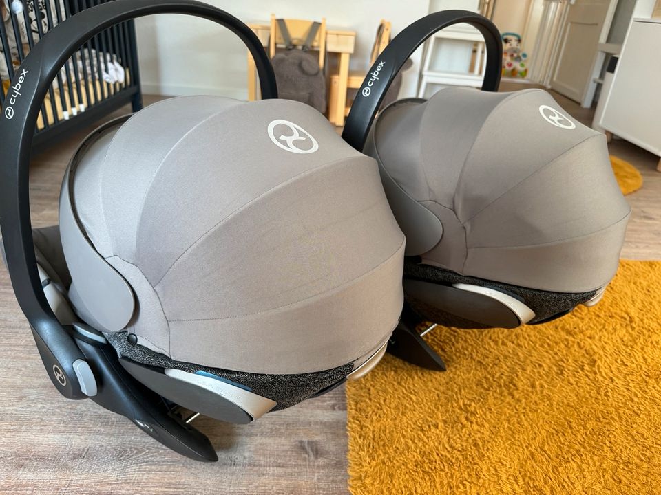 2 x Cybex Cloud Z i Size Babyschale Soho Grey Top Zustand in Hildesheim