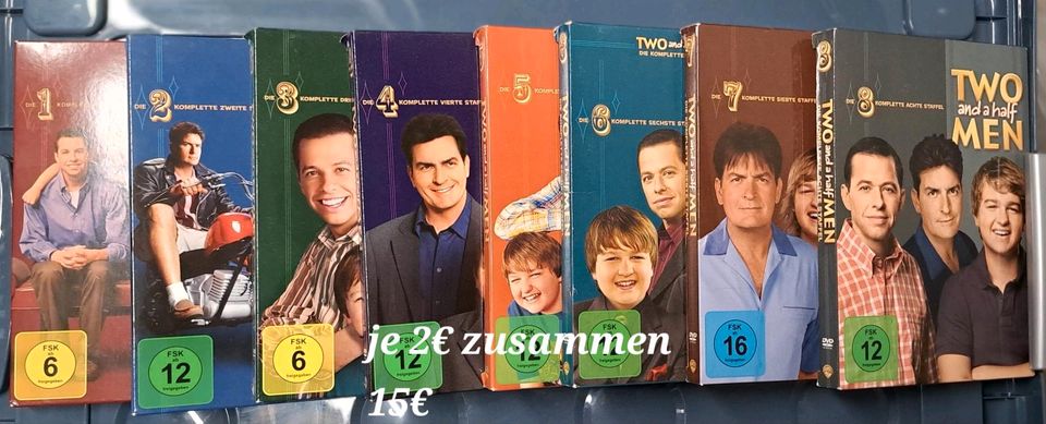 Two and a half men, DVD Staffel 1-8 in Solingen