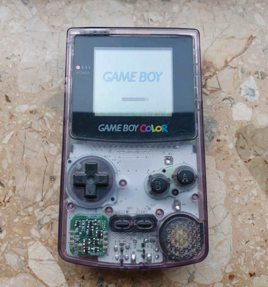 Nintendo Gameboy Color transparent und 10 Gameboy Color Spiele in Hamburg